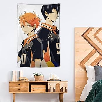 ハイキュー 日向翔陽 影山飛雄 aniart タペストリー Amazon.co.jp: タペストリー 日向翔陽 影山飛雄 ハイキュー